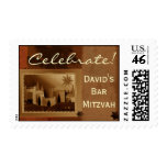 Create your own Bar Mitzvah postage postage