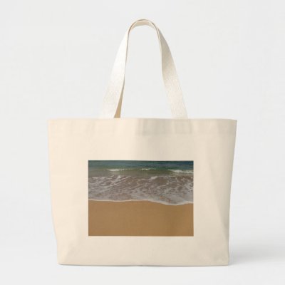 Create your own beach theme tote bag