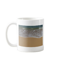 Create your own beach theme coffee mugs