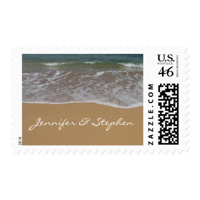 Create your own beach theme stamp