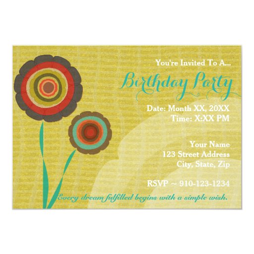 create your own birthday party invitation zazzle design your own birthday party invitations