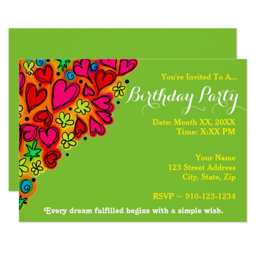 create your own birthday party invitation zazzle make your own birthday invitation