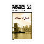 Create your own Brooklyn Bridge custom postage