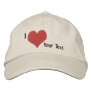Create Your Own Cap Embroidered Baseball Caps