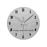 Create Your Own Clock - Style 5 at Zazzle