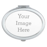 Create Your Own Compact Mirror - Oval