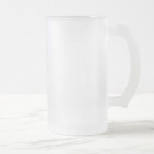 Create Your Own Custom 16 oz Frosted Glass Mugs