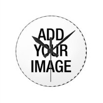 create your own custom clock wall clocks