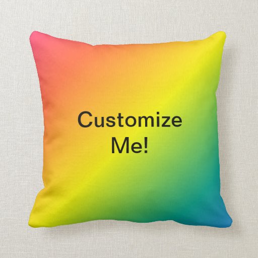 Create Your Own Custom Pillow Zazzle