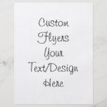 Create Your Own - Customize Blank Full Color Flyer