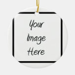 Create Your Own - Customize Blank Christmas Ornament