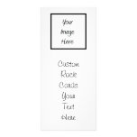 Create Your Own - Customize Blank Rack Card Design