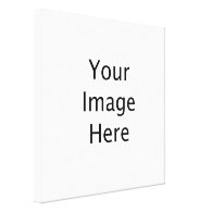 Create your own, customize Zazzle template Gallery Wrap Canvas