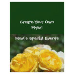 Create Your Own Flyers! Mom's Specila Events Green