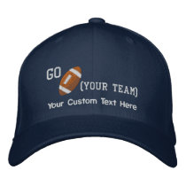 Create Your Own Football Cap embroidered hats by cutencomfy Create Your Own Football Cap embroidered hats