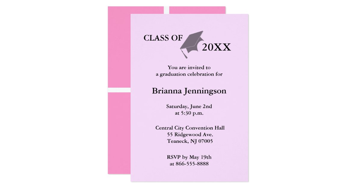 design your own graduation invitations