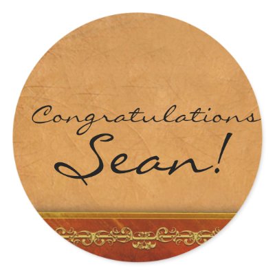 Create your own graduation sticker