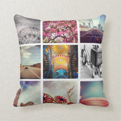 Create your own instagram pillow
