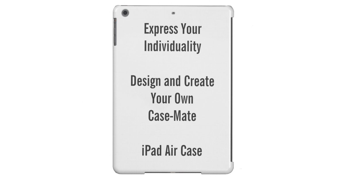 create your own ipad air case case mate zazzle create your own ipad air case case mate zazzle