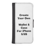 Create Your Own iPhone 5/5s Wallet Case iPhone 5 Wallet Cases at Zazzle