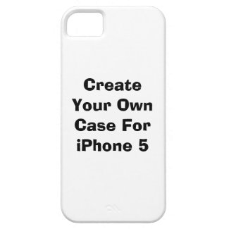 Create your own low cost iPhone 5 case. Add your images and text to express your personality and lifestyle