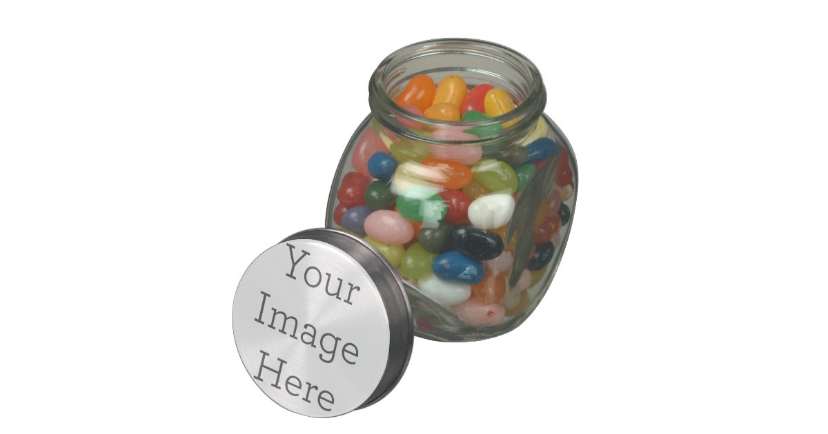 Create Your Own Jelly Belly Glass Jar Zazzle