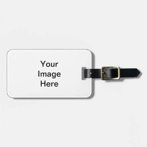 luggage tag w leather strap zazzle luggage tag w leather strap zazzle