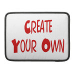 Create your own MacBook sleeve rickshaw flap sleeves