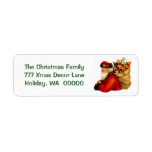 Create Your Own Merry Christmas Label Stickers labels