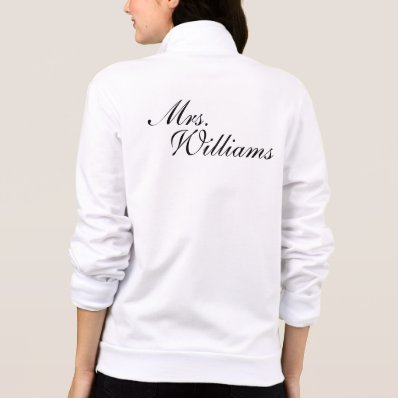 Create Your Own Mrs. Wedding Jacket