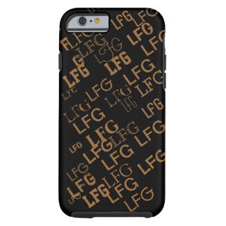 create your own name-initials pattern iPhone 6 case