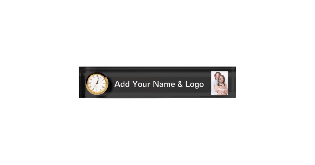 Create your own name plate Zazzle