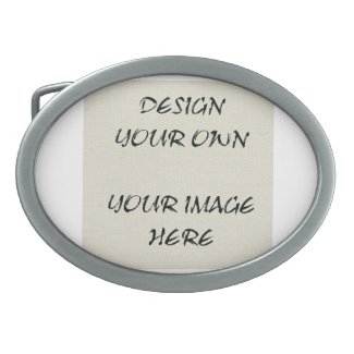 Create Your Own Oval Belt Buckle