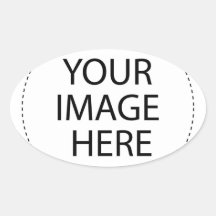 Create Your Own Oval Sticker