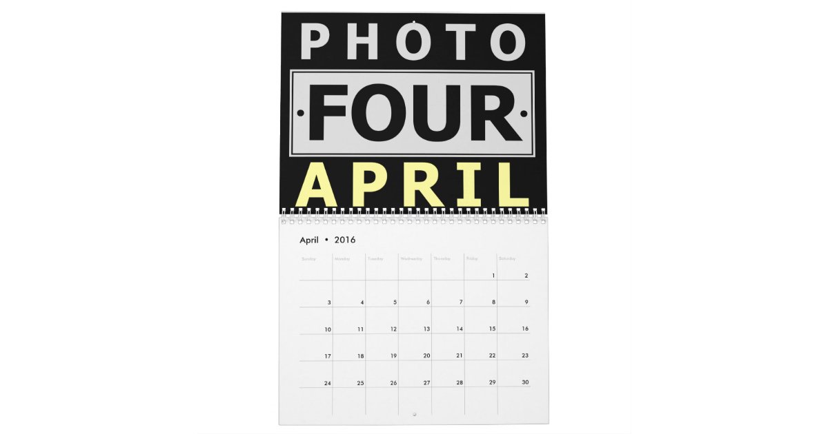 customized photo calendar