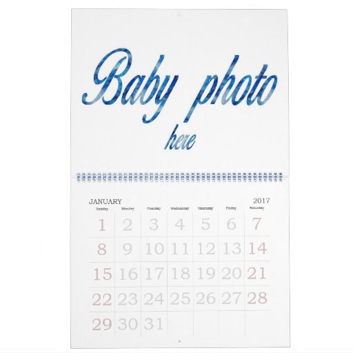 CREATE YOUR OWN PHOTO CALENDAR Zazzle