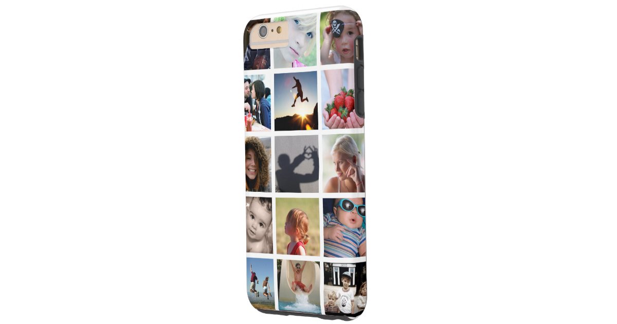 CreateYourOwn Photo Collage iPhone 6 Plus Case Zazzle