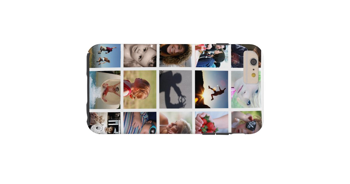 CreateYourOwn Photo Collage iPhone 6 Plus Case Zazzle