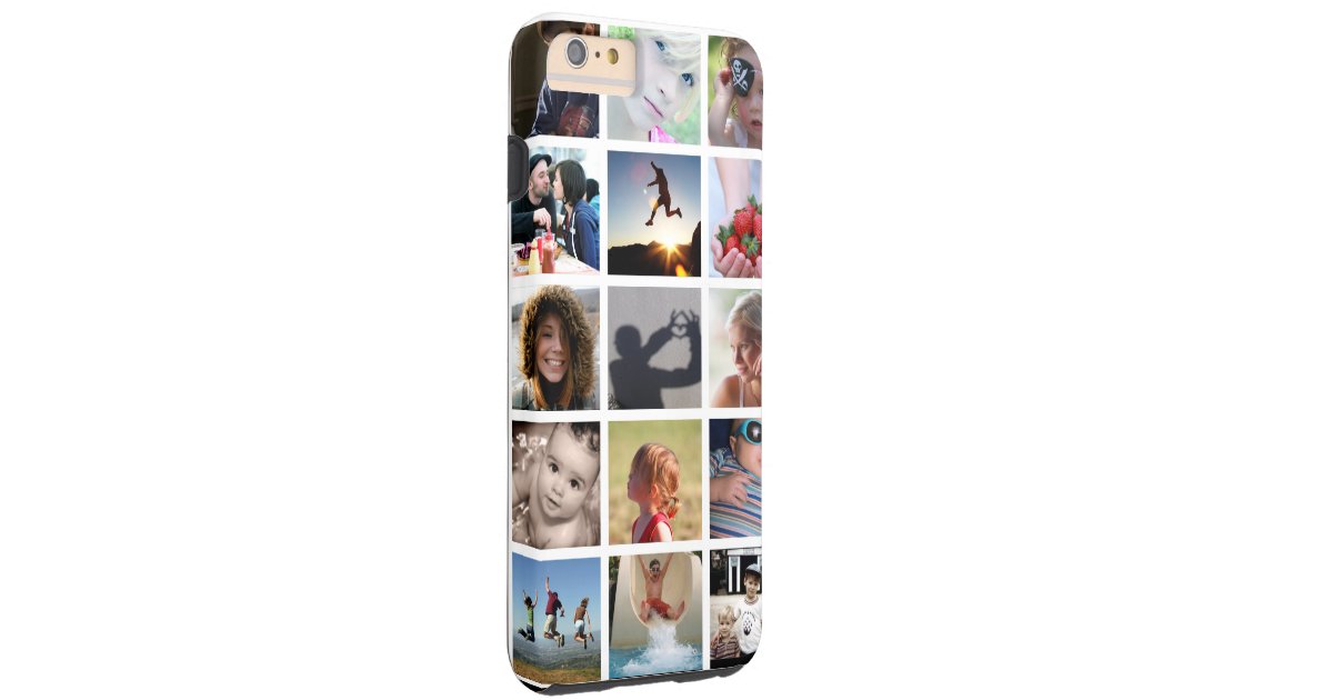CreateYourOwn Photo Collage iPhone 6 Plus Case Zazzle