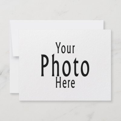 CREATE YOUR OWN PHOTO invitations