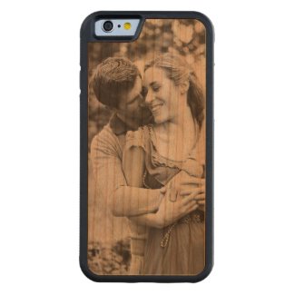 Create your own photo phone case in wood