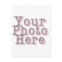 CREATE YOUR OWN PHOTO POST CARD