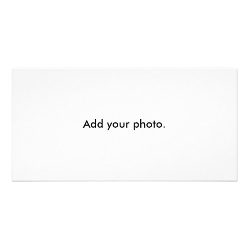 Create your own photoprint card photo card template