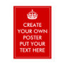Create Your Own Poster