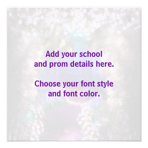 Create Your Own Prom Invitations