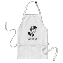 CREATE YOUR OWN RETRO MOM SCOLDING GIFTS aprons