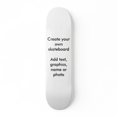 Create your own skateboardAdd text, graphics, n... by pier0045