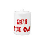 Create your own teapot