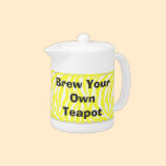 Create Your Own Teapot and Brew Your Own