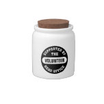 Create your own unique volunteer team candy dish